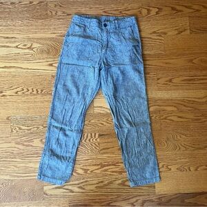 Uniqlo Tapered Linen Pants